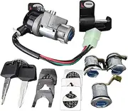 Ignition Barrel Key Switch for CN250 for Helix 1986-2007 35010-KS4-711 Fuel Gas Cap Ignition Switch Seat Lock Motor Ignition Key Switches