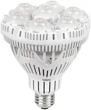 SANSI 36W LED Grow Light Bulb Daylight Full Spectrum E27 and Sunlight White Grow Light Lamp for Indoor Garden Houseplants
