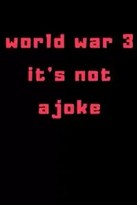 在飛比找博客來優惠-world war 3 it’’s not a joke: 