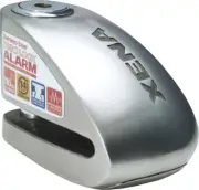 XENA - XX6-SS - XX6 ALARM DISC LOCK 3.3" X 2.3" (STAINLESS STEEL)