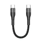 Universal USB C To Type C 66W Nylon Braided Data Cable for Phone Tablet Laptop
