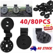 40/80pcs Sun Shade Net Clips Lock Grip Buckle Sunscreen Clip Hook Tent CanoCE
