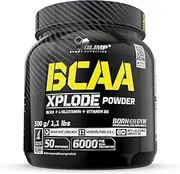 Olimp Labs Fruit Punch BCAA Xplode Recovery and Energy Supplement Powder, 500g