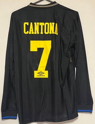ERIC CANTONA MAN U 93/94 LONG SLEEVE MENS RETRO JERSEY SIZES S-2XL RANGE