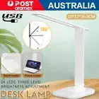 Touch LED Desk Lamp Bedside Study Reading Table Light USB Ports Dimmable AU