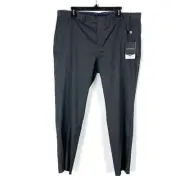 Ralph Lauren Norton Ultraflex Pants Grey Straight Leg Classic Fit Sz 40 x 30 Men
