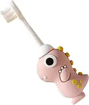 Toddler Toothbrush - Child Sized Brush Head Toddler Training Toothbrush - Dinosaur Kid Tooth Brush Cute Toddler Toothbrush for Children Boys Girls
