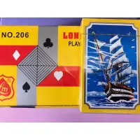 在飛比找蝦皮購物優惠-龍美 撲克牌 NO. 206 帆船 撲克牌