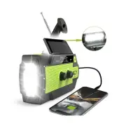 Newest Emergency Radio Portable Weather Sensor Reading Lamp Cell Phone Charger