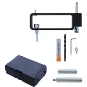 Adjustable Hole Opener Drill Guide Hole Cutter Doweling Jig Woodworking Tools