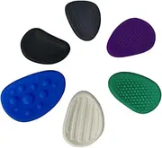 STARTIST 6X Textured Sensory Stone Toys Soft Texture Worry Stone Creativity Fingertip Massage Calm Down Toy for Boys and Girls Ages 3+