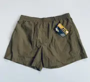 Magellan Sportswear Mens Short Size Small Khaki NYLON