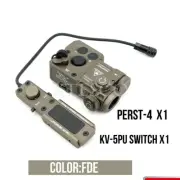 Brown SOTAC Metal CNC PERST-4 Outdoor Headlight Laser Indicator Green Light & IR