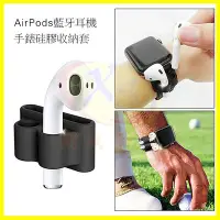 在飛比找Yahoo!奇摩拍賣優惠-AirPods Pro Apple Watch表帶藍芽耳機防