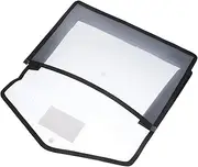 KAILIKETIY Document Wallet Pockets A4 Size File Bag Sturdy Organizer for Office Legal Documents Business Men Women