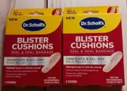 2 Pack (8 in each) Dr Scholl’s Blister Cushions Seal & Heal Bandages Pain Relief