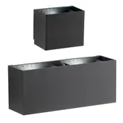 Architectural LED Outdoor Up/Down Wall Light Black in 10w or 18w