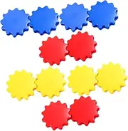 KOMBIUDA 6 Pack Finger Gyro Toys Fidget Gear for Adults and Boys and Girls Sensory Toys for Relaxation Hand Eye Coordination Development
