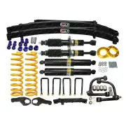 100mm+50mm Lift Kit Shock King Coil EFS Leaf Arm Diff for Mitsubishi Triton MQ