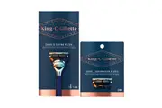 King C. Gillette Shave & Edging Razor Handle + 4 Blades