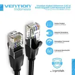 VENTION CABLE RJ45-C6 CAT.6 UTP 跳線 0.5M 黑色