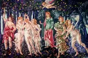 Needlepoint tapestry painted canvas 12.461 - Spring (36"x52") GobelinL