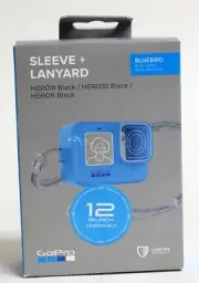 GoPro Blue Sleeve & Lanyard for Hero 9,10,11,12 - ADSST-003