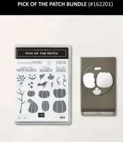Stampin' Up! PICK OF THE PATCH Bundle - Stamp Set & PUMPKIN BUILDER Punch