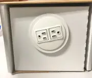 Byrne Node White 2-Power Interlink IQ Power 104AA01200 #9495