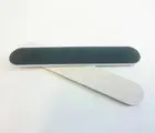 Hawley Mini THICK Nail File Small Black & White GRINDER Cushioned 120/280 - 2pk
