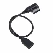Media In AMI MDI USB AUX Flash Drive Adapter Cord For Car VW AUDI A4 A6 Q5 Q7