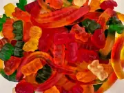 ASSORTED PARTY MIX of Gummi Bears/Gummi Worms Gummy Candy -BULK CANDY- 3 POUNDS