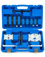 OMT 14 Piece Bearing Puller Set Wheel Hub Axle Puller Set with 2 and 3in Jaws
