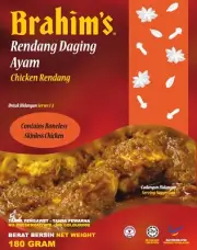 Chicken Rendang Malaysian MRE Meal Ready to Eat