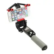 360 Rotating bluetooth RC Selfie Stick Anti-Shake Extendable Smart Cam Monopod BLACK COLOR