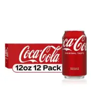 Coke Coca-Cola Soda Pop (1) 12 Pack of 12 oz Cans Soft Drink Coca Cola