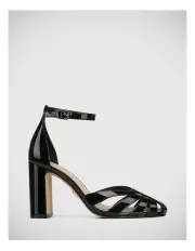 [Wittner] Phyliss Patent Leather Heel In Black