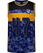 Eels NRL Adult Mesh Muscle Tank Top
