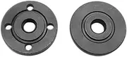 1 Pair Angle Grinder Inner Outer Flange Nut Accessory Thread Replacement Tools for 20mm and 22mm Bore Cutting Discs