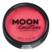 Moon Creations Bright Pink Pro Face Paint Cake Pot 36g