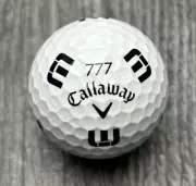 Callaway Chrome Soft Truvis Travis Matthew 777 Rare New Golf Ball (1)