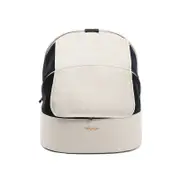 Panorama Zipper-Free Small Pet Travel Carrier Pet Backpack with Optional Wheels – Buttermilk