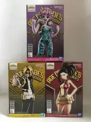 New and Unopened BANDAI My Hero Academia Figure Set of 3 Momo Yaoyorozu Japan