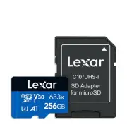 Lexar microSD Card High-Performance 633x Maximum Read 100MB/s Maximum Write 45MB