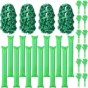 36 Pcs Cheerleading Pom Poms Thunder Sticks and Hand Clappers Noisemakers for...
