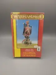 Warhammer Fantasy Old World NIB Champion Of Khorne Arbaal OOP Sealed (Tear)