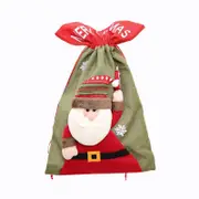 Christmas Large Jumbo Felt Santa Sack Children Xmas Gifts Candy Stocking Bag