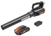 Blower Battery Powered WORX WG547E With Battery 20V and Charger Included