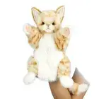 Ginger Cat Puppet Hansa Realistic Soft Animal Plush Toy 30cm **FREE DELIVERY**