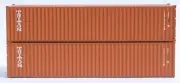 Jacksonville Terminal Co 405317 N Scale Triton 40' Container (2 Pk)